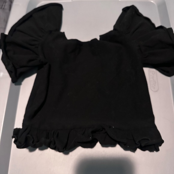 Minnie Mouse Dress (Dress and black ruffle shirt) 2T EUC - Picture 4 of 4